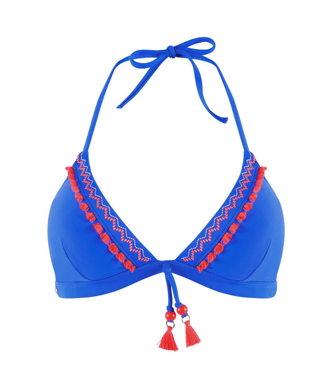 Haut de maillot triangle bleu roi Mambo by Brigitte Bardot-1