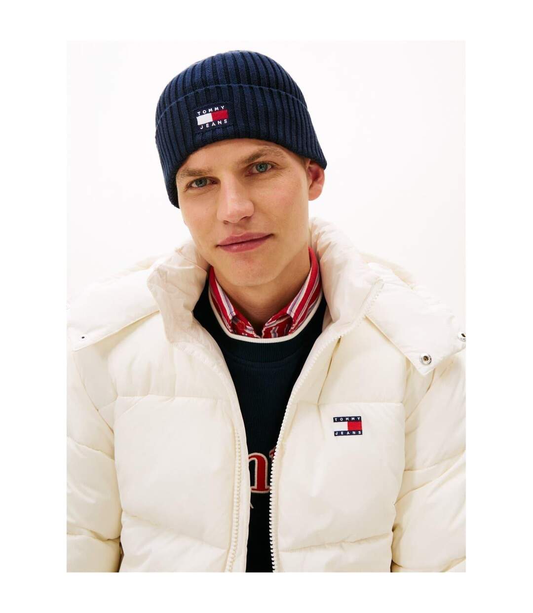 Bonnet Motif/style Logo Core Adulte Bleu Marine Foncé Tommy Jeans-2