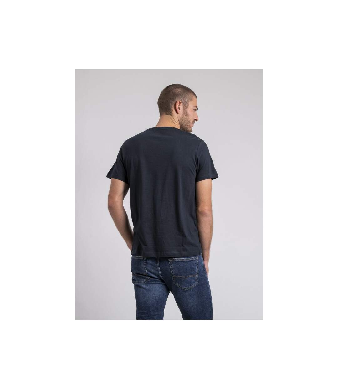 T-shirt col rond pur coton JOULIO-2