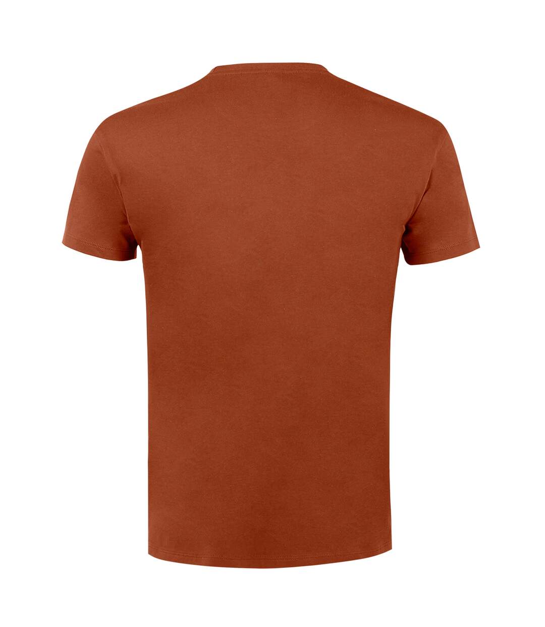 T-shirt manches courtes imperial homme marron clair SOLS