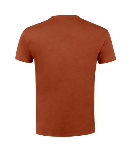SOLS Mens Imperial Heavyweight Short Sleeve T-Shirt (Terracotta)