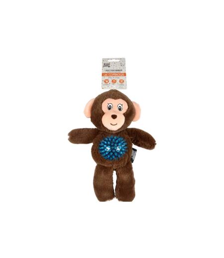 Jouet pour Chien Sonore Filou le Singe 27cm Marron