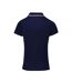 Polo Coolchecker Femme Bleu Marine Blanc Premier-2