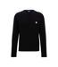 Unisex Adult Regular Raglan Jumper Black Hugo-1