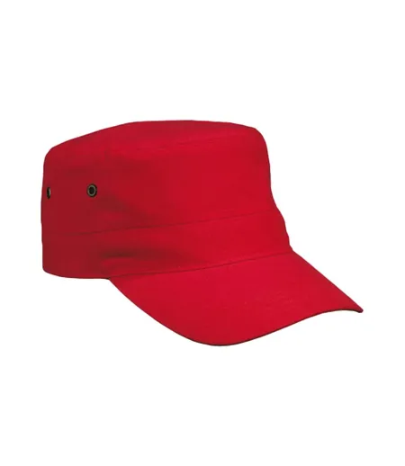 Casquette Militaire Rouge Myrtle Beach
