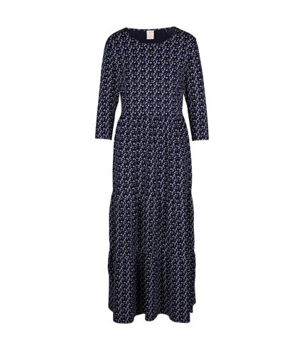 Womens/ladies hague tiered casual dress navy Trespass