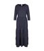 Womens/ladies hague tiered casual dress navy Trespass