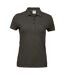 Polo À Manches Courtes Femmes Olive Foncée Tee Jays-1