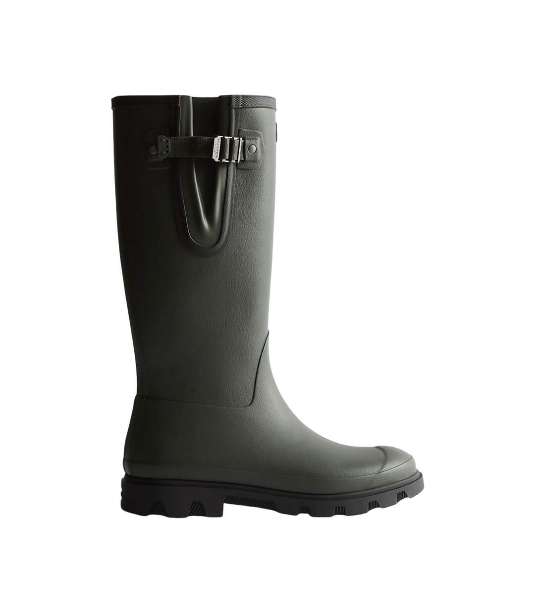Bottes De Pluie Downpour Homme Olive Foncée Noir Hunter-3