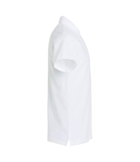 Polo basic homme blanc Clique