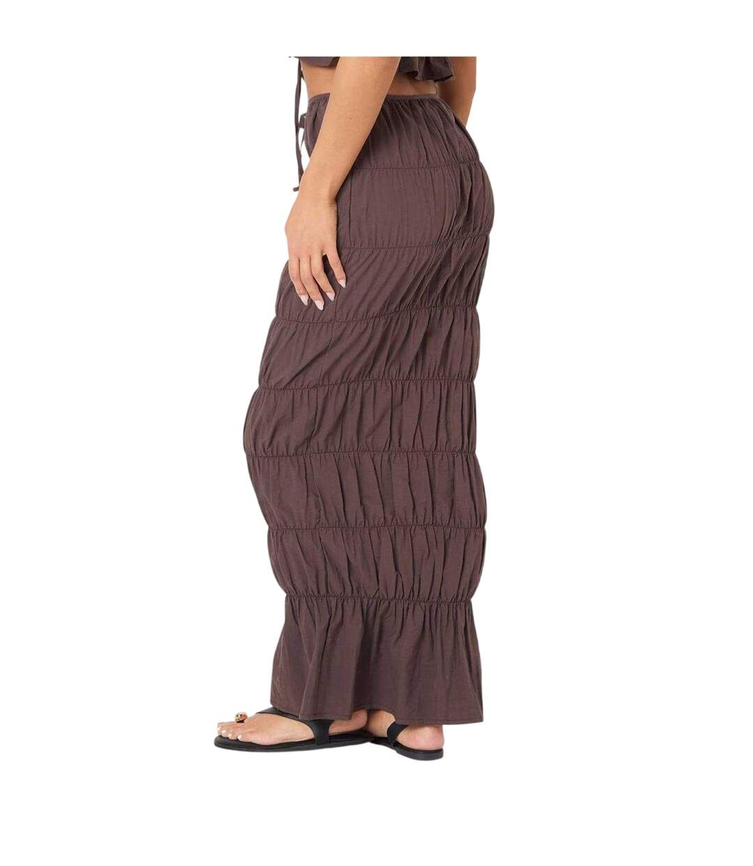 Jupe Longue Femme Marron I Saw It First-3