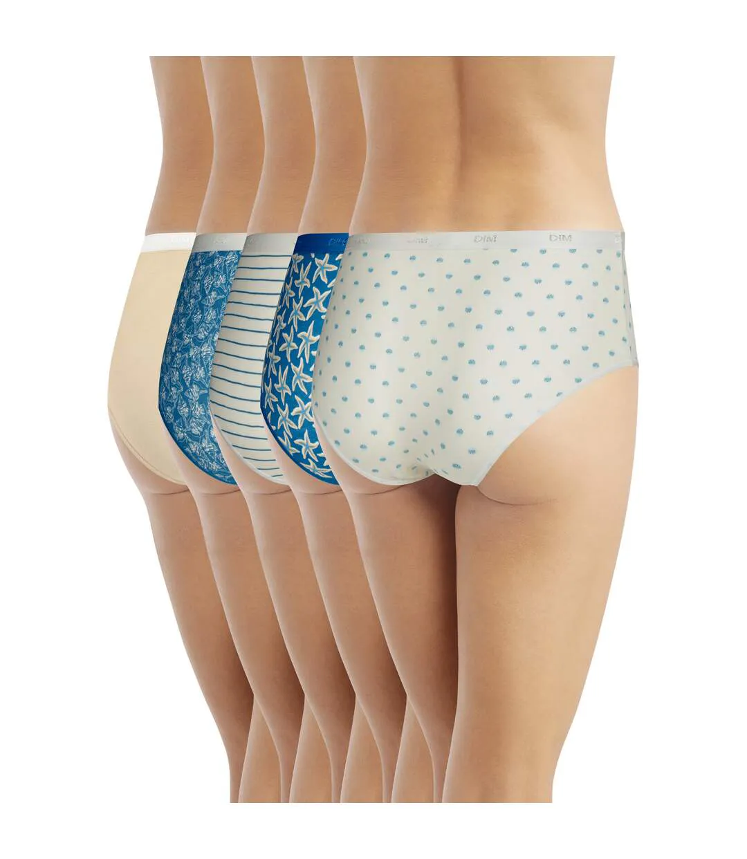 Lot de 5 Shorties Les Pockets Coton-2