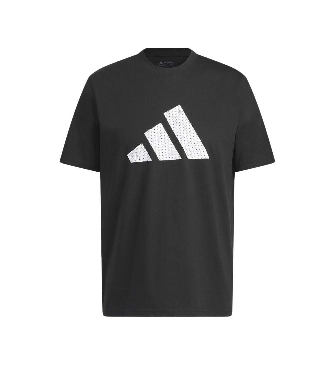 T-shirt Noir/Blanc Homme Adidas Mesh Perf IC1855 - L-1