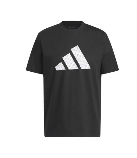 T-shirt Noir/Blanc Homme Adidas Mesh Perf IC1855 - L