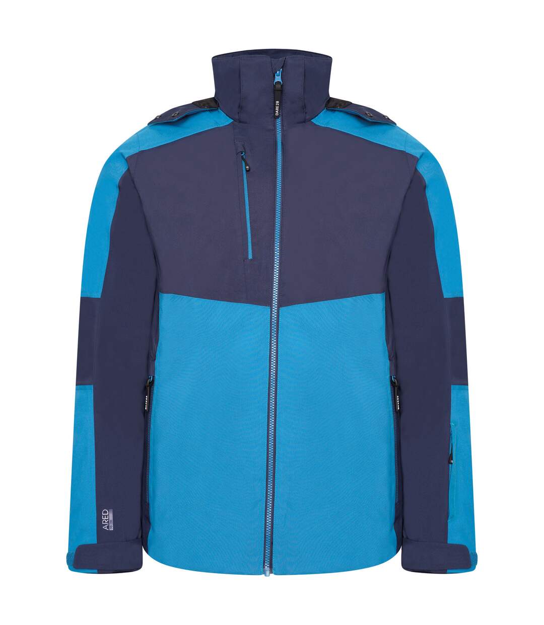Dare 2B Mens Emulate Waterproof Jacket (Dark Methyl Blue/Nightfall Navy)