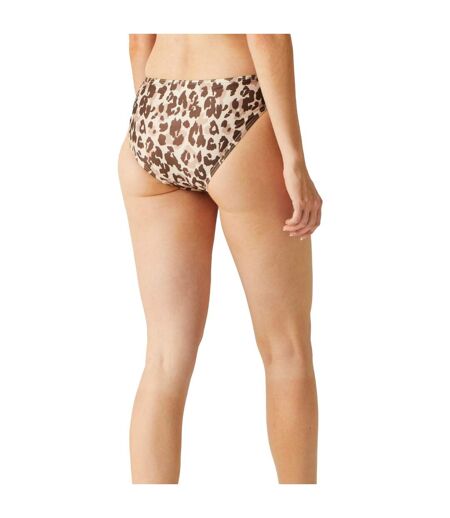 Womens/ladies aceana bikini bottoms leopard Regatta