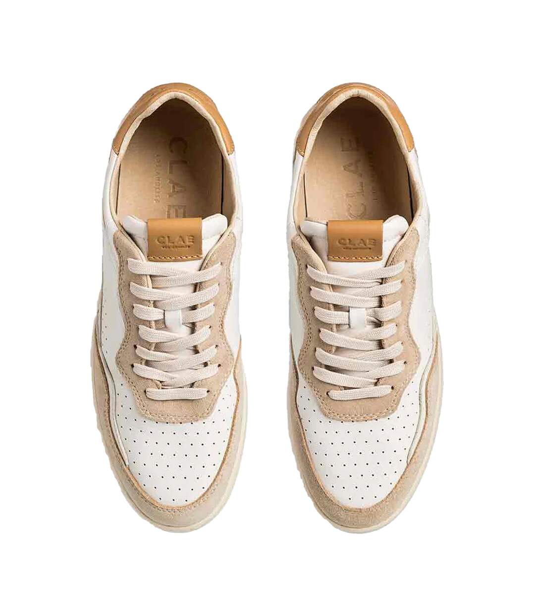 Baskets Haywood Homme Brume Beige Foncé CLAE-2