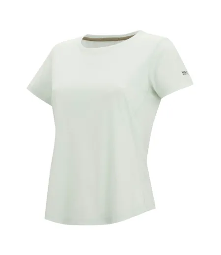 Womens/ladies Mindo Insect Repellent Short-sleeved T-shirt Ocean Mist Regatta