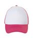 Casquette De Baseball Bubble Blanc Corail Néon SOLS-1