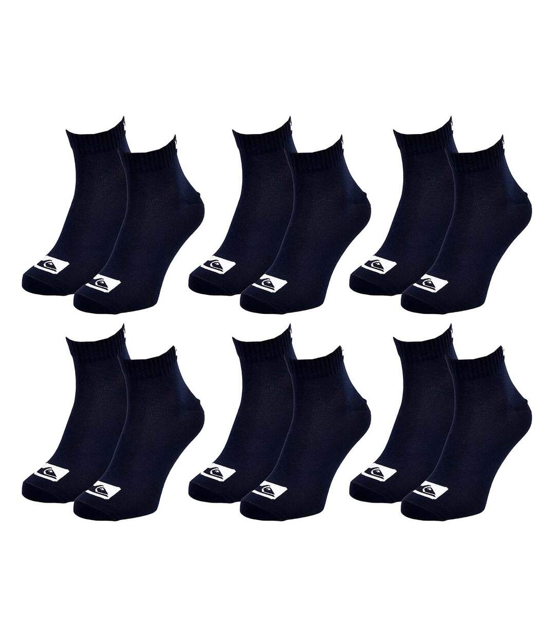 Chaussettes QUICKSILVER QUARTER Pack de 6 Paires 7262-2