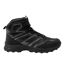 Chaussures Montantes De Marche Femme Noir Donnay-1