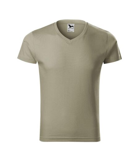 T-shirt Homme Gris Malfini