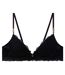 Soutien-gorge ampliforme coque moulée push-up noir Poison-1