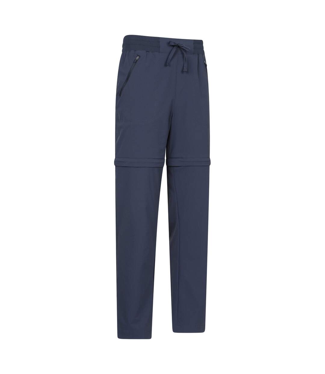 Womens/ladies explorer zip-off trousers navy Mountain Warehouse-3