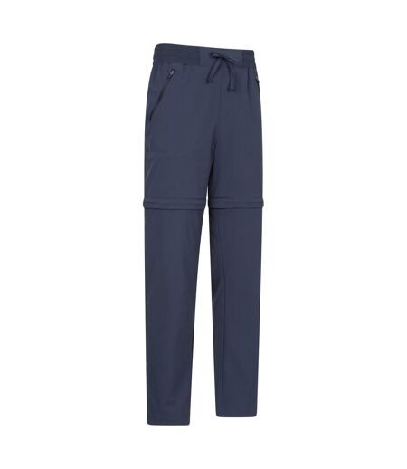 Womens/ladies explorer zip-off trousers navy Mountain Warehouse