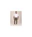 D555 Chino Extensible Et Effilé Motif/style Uni Kelvin Homme Marron Kaki Duke-1