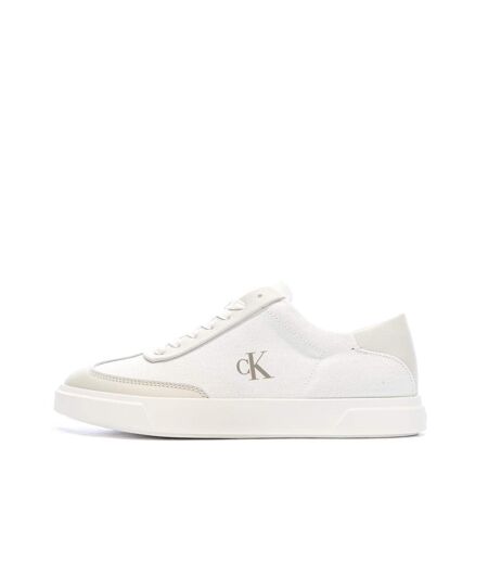 Baskets blanches homme calvin klein jeans low pro cups