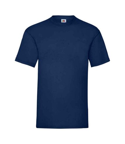 Mens valueweight t-shirt navy Fruit of the Loom