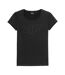 T-shirt Motif/style Imprimé Femme Noir 4F-2