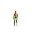Short De Compression Pro Homme Vert Citron Nike-1