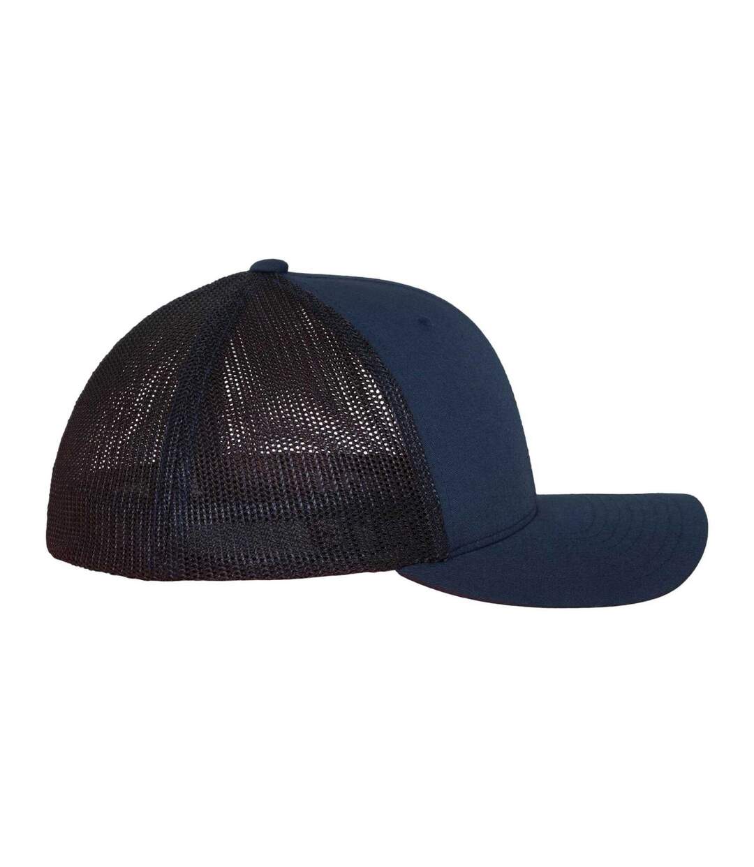 Casquette Trucker Adulte Bleu Marine Flexfit-4
