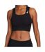 Débardeur de Sport Noir Femme Nike Aroswft Crop - L