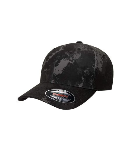 Casquette Motif/style Camouflage Veil Noir Flexfit
