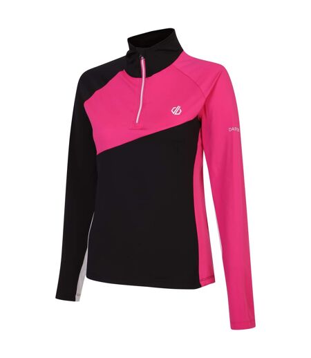 Haut De Sport Ice Femme Rose Bonbon Noir Dare 2B