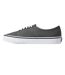 Mens Authentic Classic Canvas Trainers Pewter White Vans-3