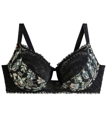 Soutien-gorge à armatures grand maintien noir Ivresse