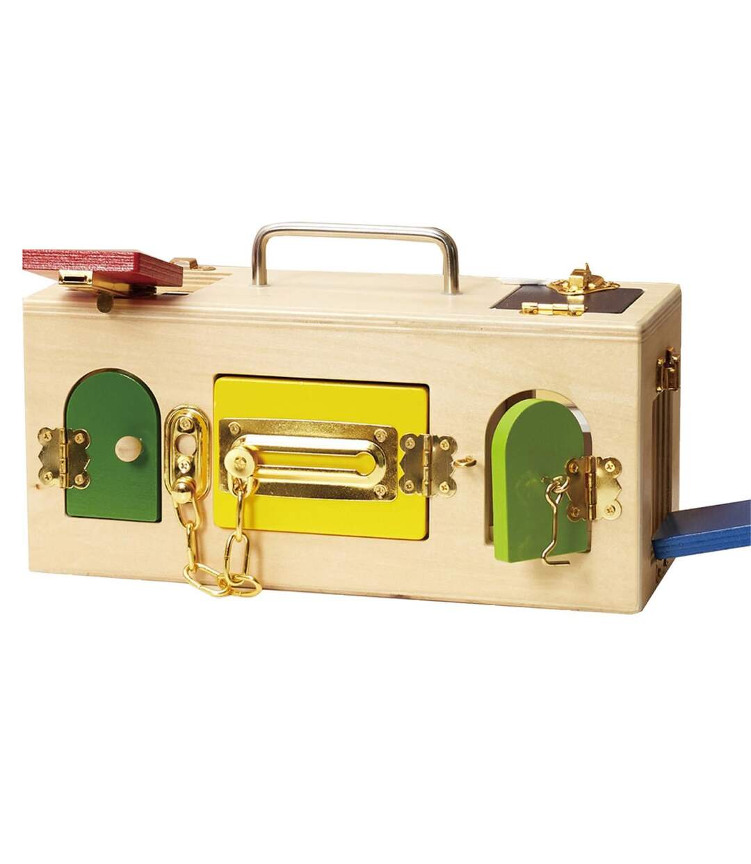 Jeu Éducatif Je Comprends les Serrures 30cm Beige-2
