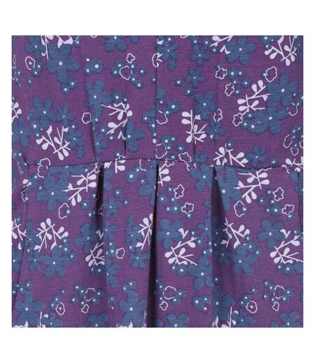 Tunique Motif/style Floral Femme Violet Lazy Jacks