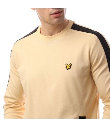 Sweat Homme Jaune Lyle & Scott