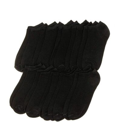 10x paires de chaussettes noires homme twinday 242 - 37/41
