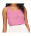 Débardeur maille Rose Femme JDY Sun - L