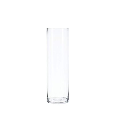 Vase Cylindrique 50cm Transparent