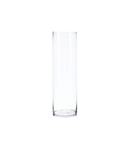 Vase Cylindrique 50cm Transparent