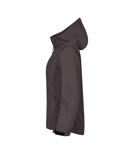 Veste Softshell Classic Femme Gris Foncé Clique