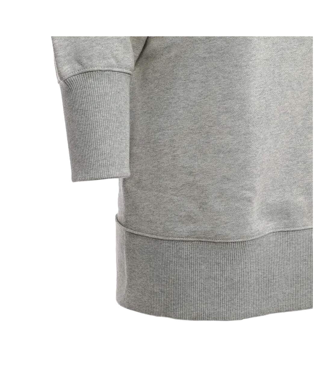 Sweat à capuche live femme gris Lacoste-4