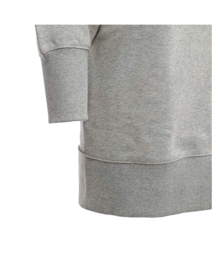 Sweat à capuche live femme gris Lacoste